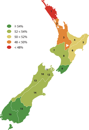 This image is a visual representation of the data for this indicator. See the table below this image for the information. 