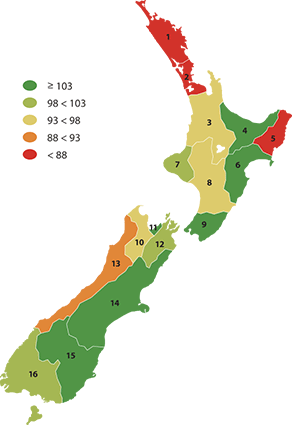 This image is a visual representation of the data for this indicator. See the table below this image for the information. 