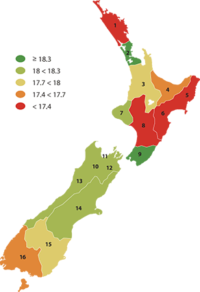 This image is a visual representation of the data for this indicator. See the table below this image for the information. 