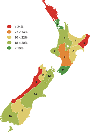 This image is a visual representation of the data for this indicator. See the table below this image for the information. 