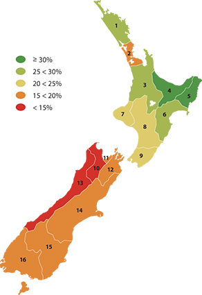 This image is a visual representation of the data for this indicator. See the table below this image for the information.