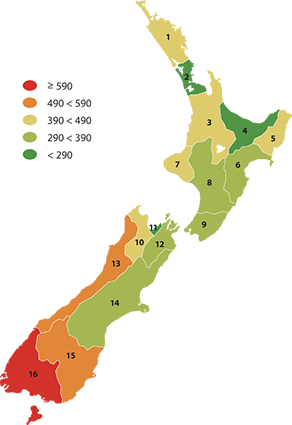 This image is a visual representation of the data for this indicator. See the table below this image for the information. 