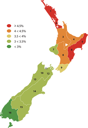 This image is a visual representation of the data for this indicator. See the table below this image for the information. 