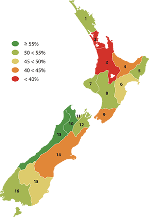 This image is a visual representation of the data for this indicator. See the table below this image for the information. 