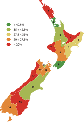 This image is a visual representation of the data for this indicator. See the table below this image for the information. 