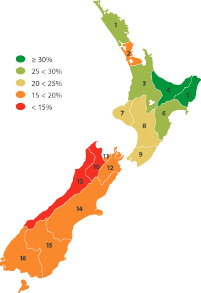 This image is a visual representation of the data for this indicator. See the table below this image for the information. 