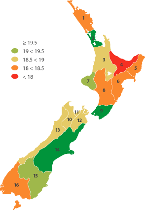 This image is a visual representation of the data for this indicator. See the table below this image for the information. 