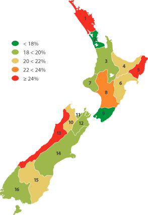 This image is a visual representation of the data for this indicator. See the table below this image for the information. 