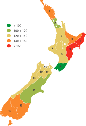 This image is a visual representation of the data for this indicator. See the table below this image for the information. 